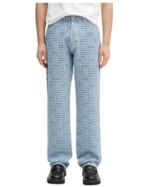 KENZO Weave Jeans - Blauw