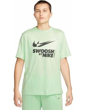 Nike Herren Rundhals Tee - Grün