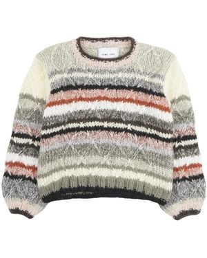 DAWNxDARE Round-Neck Knitwear - Gris