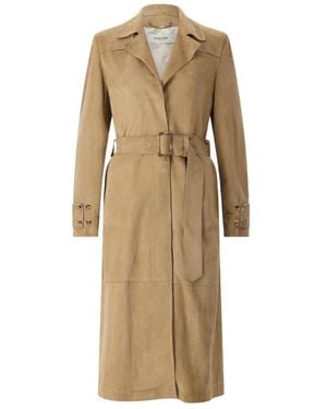 Golden Goose Belted Coats - Neutre