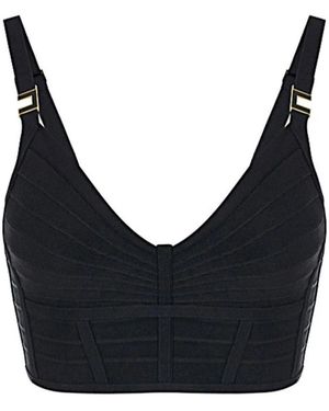 Elisabetta Franchi Sleeveless Tops - Nero