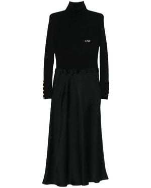 Elisabetta Franchi Midi Dresses - Negro