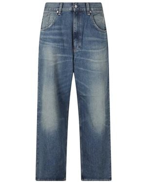 sunflower Jeans ,Blauw ,Katoen Super Wijde Jeans
