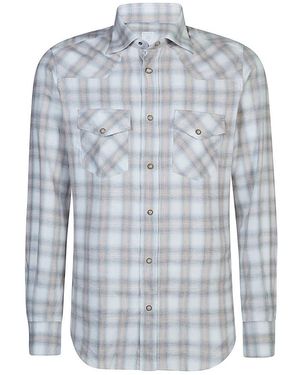 Eleventy Casual Shirts - Blue