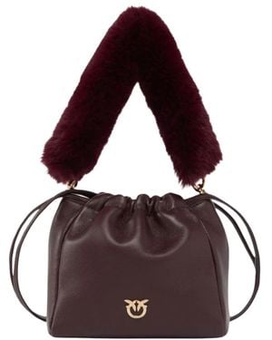 Pinko Bucket Bags - Marrone