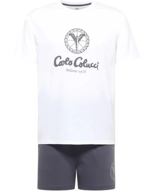 carlo colucci Pyjama - Wit