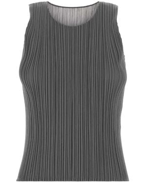 Issey Miyake Sleeveless Tops - Gris