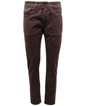Siviglia Slim Fit Jeans - Brown