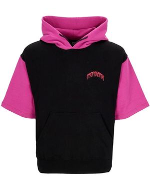 Propaganda Kurzarm Kapuzenpullover Triangle Panther - Rot