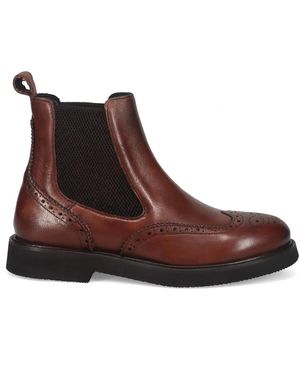 Sangiorgio Chelsea Boots - Marrón
