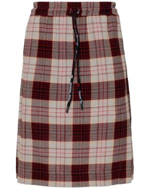 Vivienne Westwood Roter karo kiltrock - Braun