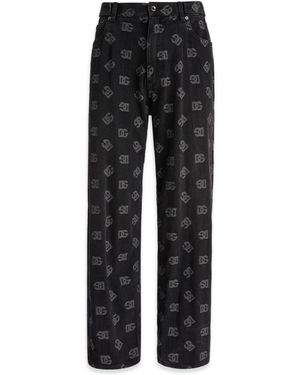 Dolce & Gabbana Straight Jeans - Nero