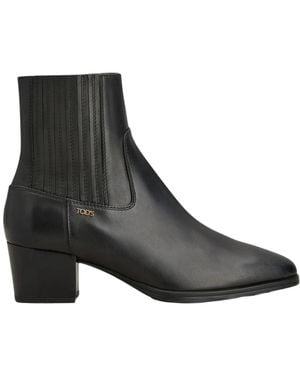 Tod's Platte Schoenen - Zwart