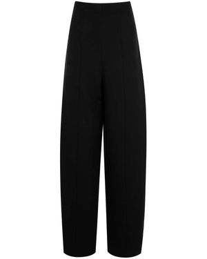 KHAITE Wide Trousers - Black