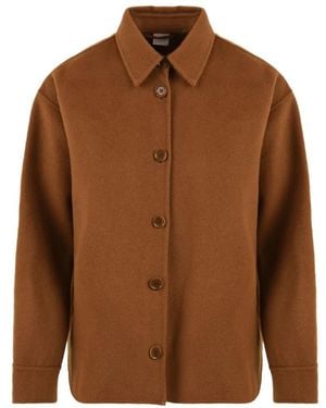 Aspesi Jassen Camel - Bruin