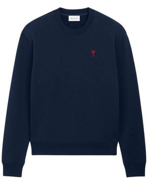 Ami Paris Sweatshirts - Bleu