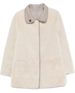 Simonetta Ravizza Faux Fur & Shearling Jackets - Natural