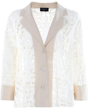 Nenette Jassen ,Katoen Bruni Jacket - Wit