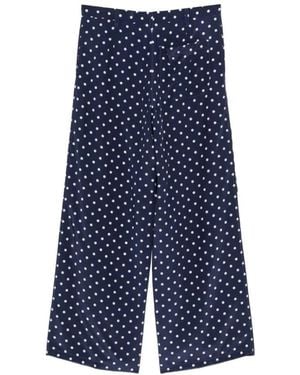 P.A.R.O.S.H. Broeken ,Blauw ,Wide Broeken