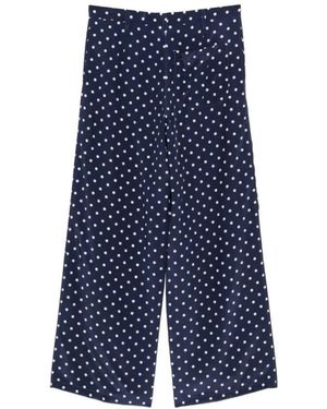 P.A.R.O.S.H. Wide Trousers - Blue
