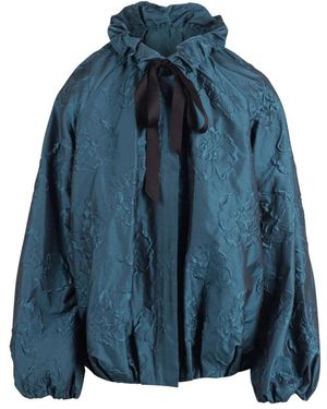 Ulla Johnson Roux Cloqué Jacke - Blau