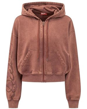 DIESEL Zip-Throughs - Marrón