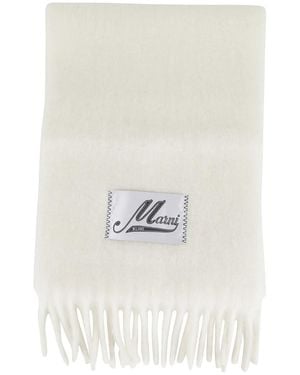 Marni Winter Scarves - White