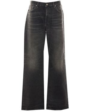 Haikure Wide Jeans - Grigio