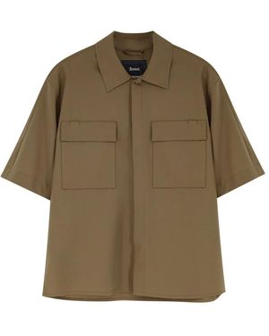 Laminar Short Sleeve Shirts - Verde