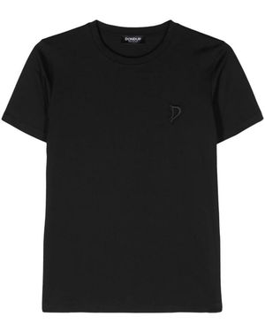 Dondup Tops ,Zwart ,T-Shirt