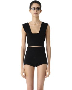 MEIMEIJ Sleeveless Tops - Noir
