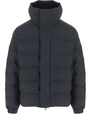 Save The Duck Jassen ,Zwart ,Leer Leland Jacket - Blauw