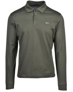 Paul & Shark Tops ,Groen ,Katoen Polo