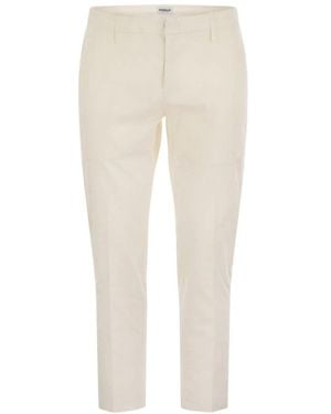 Dondup Slim-Fit Trousers - Natural