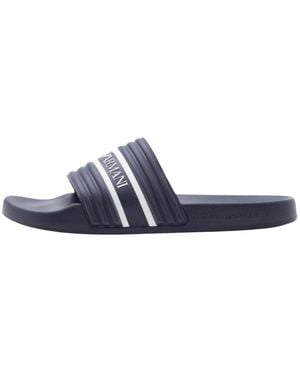 Emporio Armani Sliders - Blue