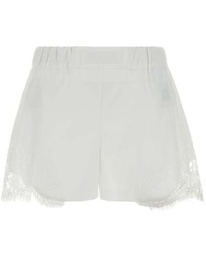Versace Short Shorts - Blanco
