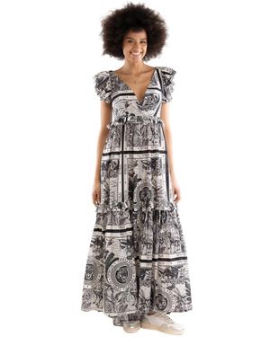5 PROGRESS Maxi Dresses - Gris