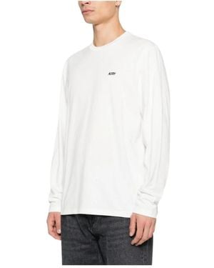 Autry Long Sleeve Tops - White