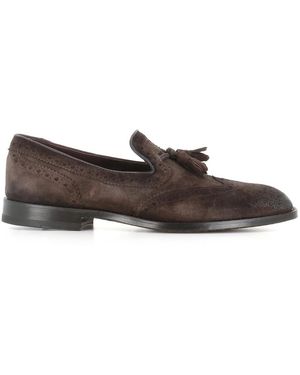 Alexander Hotto Weicher Wildleder-Mokassin - Braun
