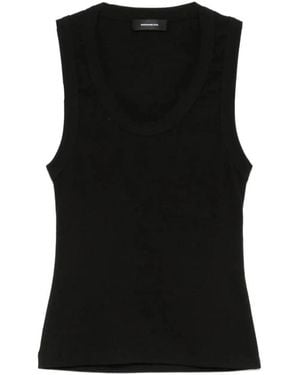 Wardrobe NYC Sleeveless Tops - Black