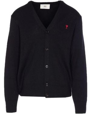 Ami Paris Cardigans - Black