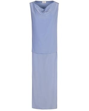 P.A.R.O.S.H. Maxi Dresses - Blue