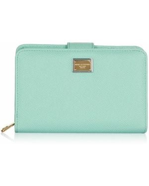 Dolce & Gabbana Zip Wallet - Grün