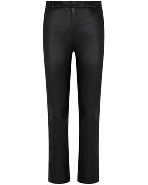 SPRWMN Leather Trousers - Black