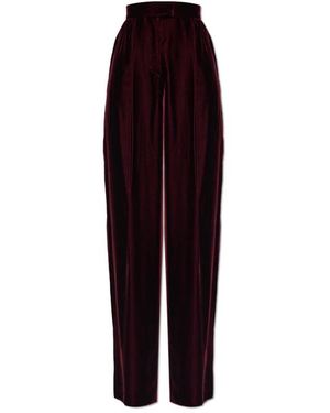 Valentino Garavani Fluwelen Broek - Paars