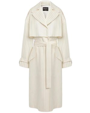 Dondup Trench Coats - White