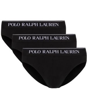 Polo Ralph Lauren 3 Pack-Brief - Black