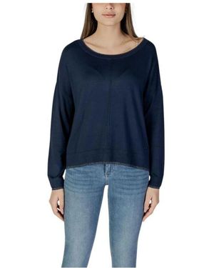 Liu Jo Round-Neck Knitwear - Bleu