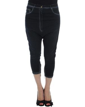 Roberto Cavalli Cropped Jeans - Black
