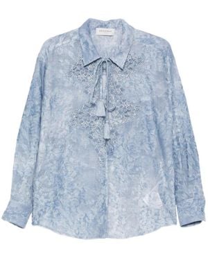 Ermanno Scervino Shirts - Blue